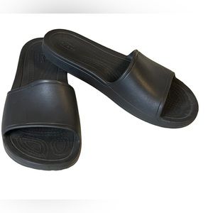 Crocs Sloane Slide Black Women Size 9